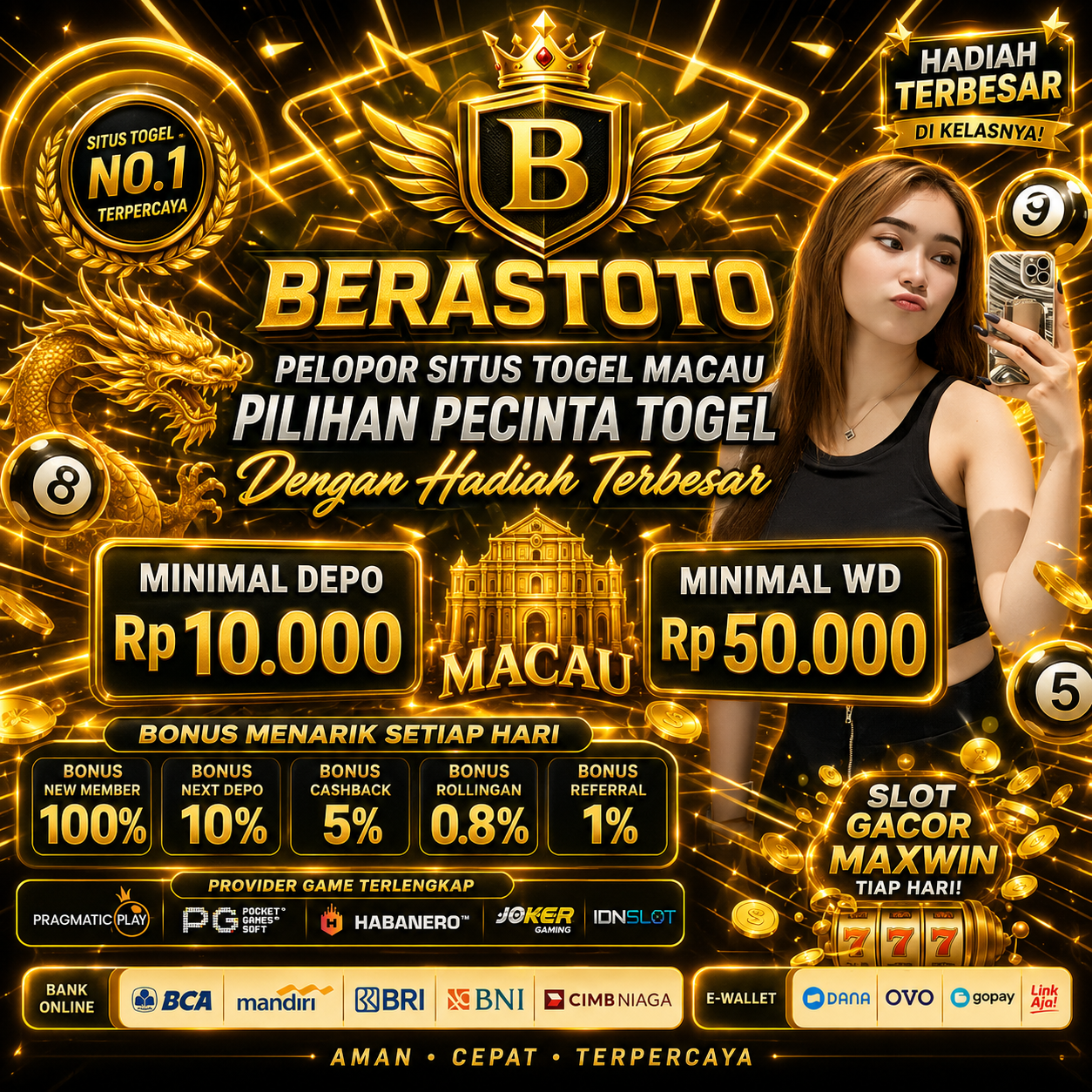 BERASTOTO | Pelopor Situs Togel Macau Pilihan Pecinta Togel dengan Hadiah Terbesar