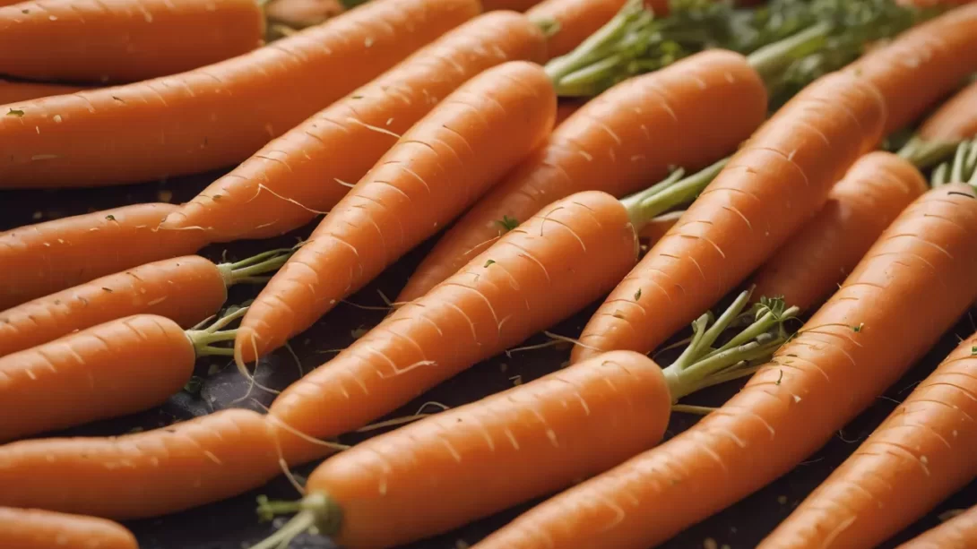 Clean carrots