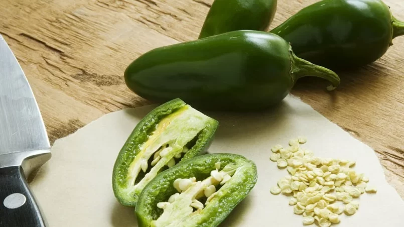 Jalapeno Peppers with seeds