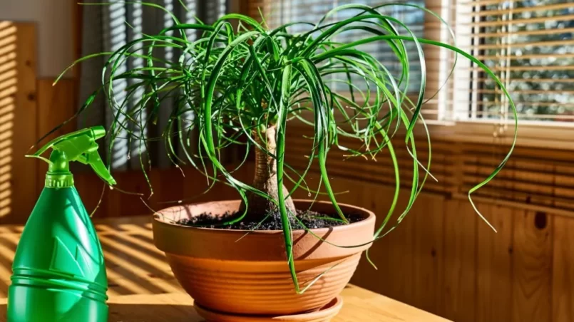 Propagating ponytail palm