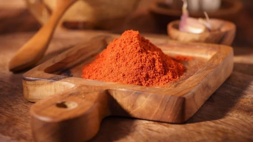 Red ground paprika