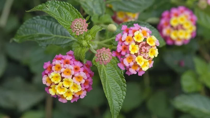 Lantana flowers