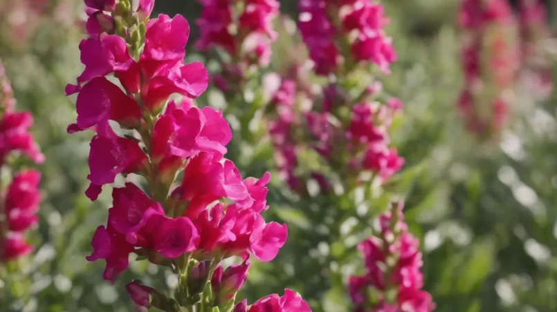 Snapdragon flowers