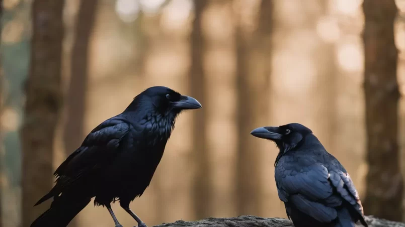 Two ravens