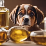 dog near castor oil