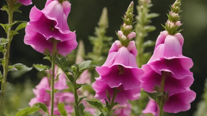 Foxglove plant