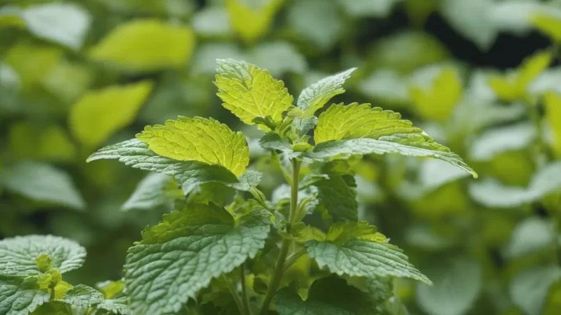 lemon balm plant