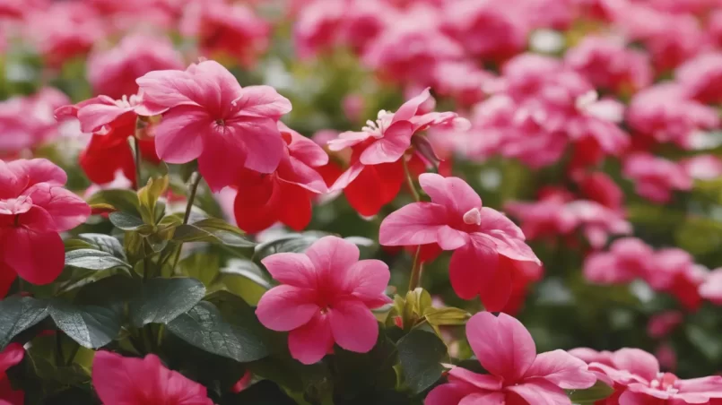 pink impatiens