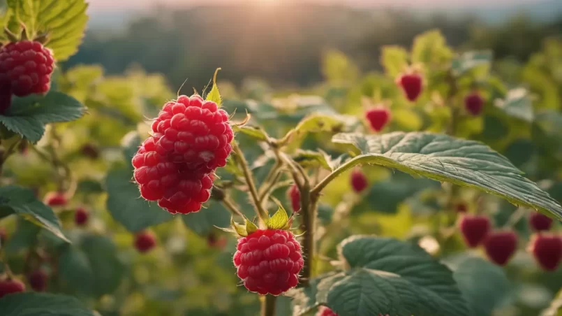 raspberry plants