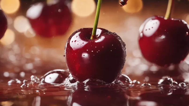 washing cherries