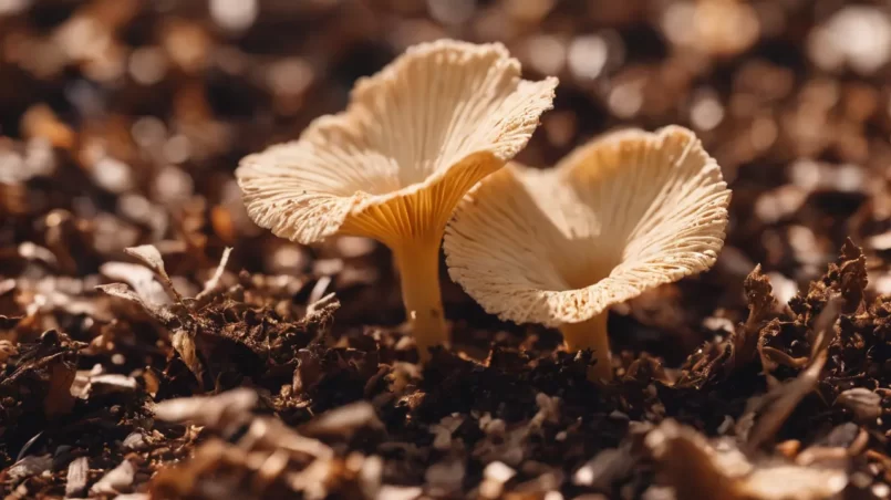 Fungus on Mulch