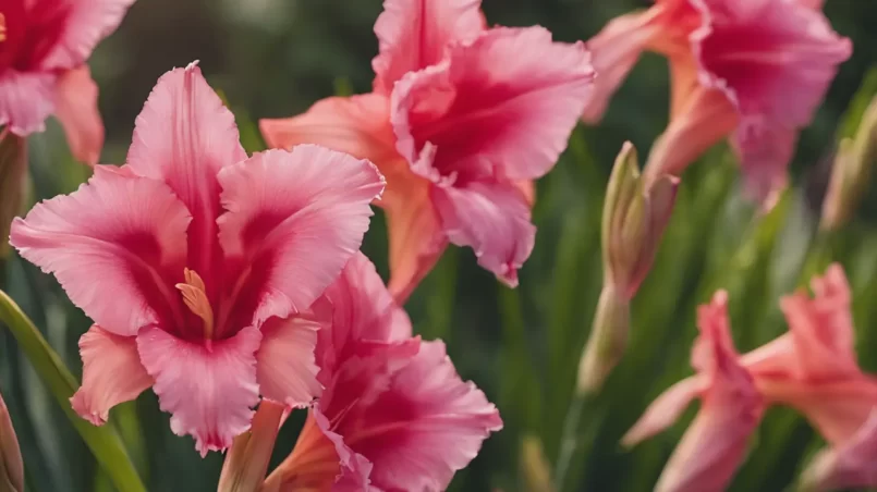 Gladiolus flower