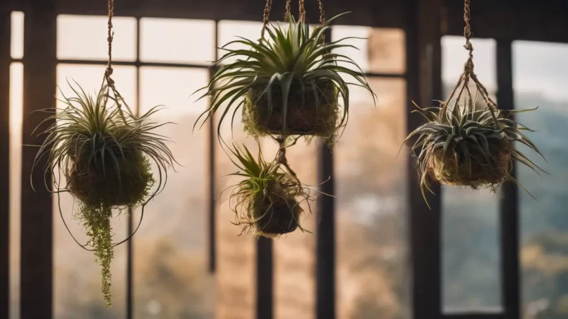 Hanging Air Plants