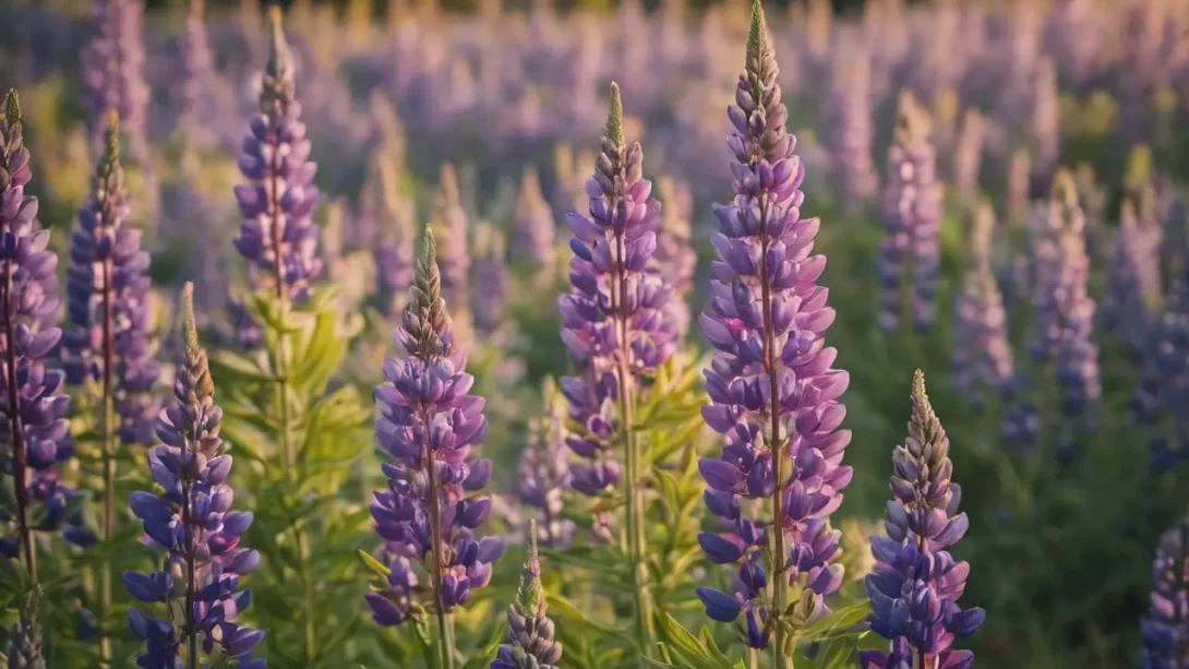 Lupines Bloom