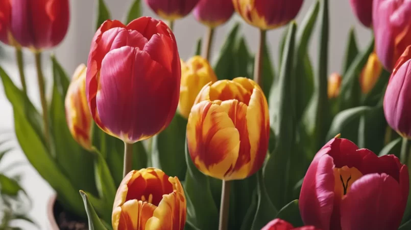 Potted Tulips