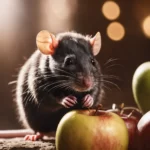 Rat and apples