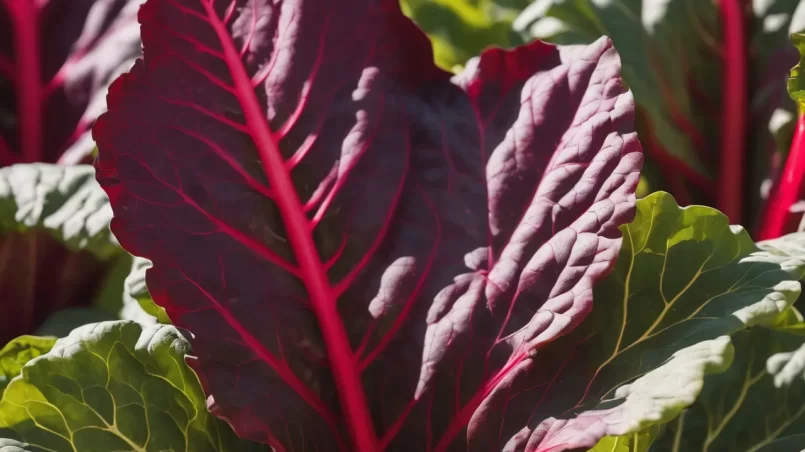 Swiss Chard in garden