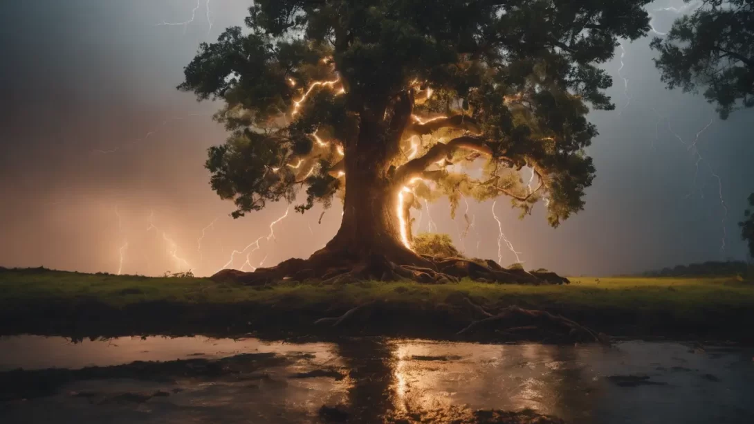 Tree Struck by Lightning