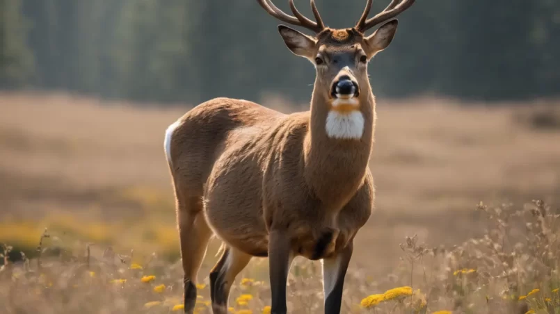 Yarrow and deer