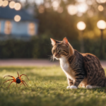 cat and spider