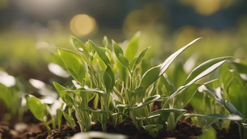 Plant sprouts