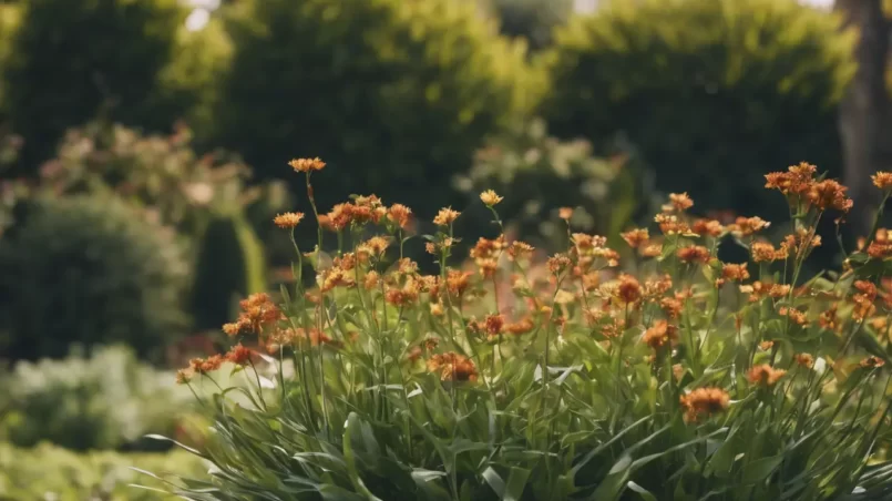 Plants in garden